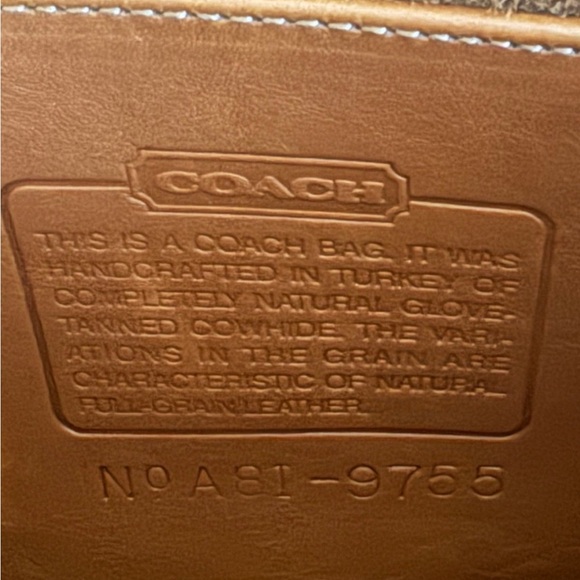 Coach vintage crossbody Bag 9755 - Picture 10 of 15